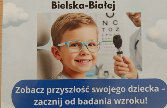Bezpłatne badanie wzroku dla 5 latków.