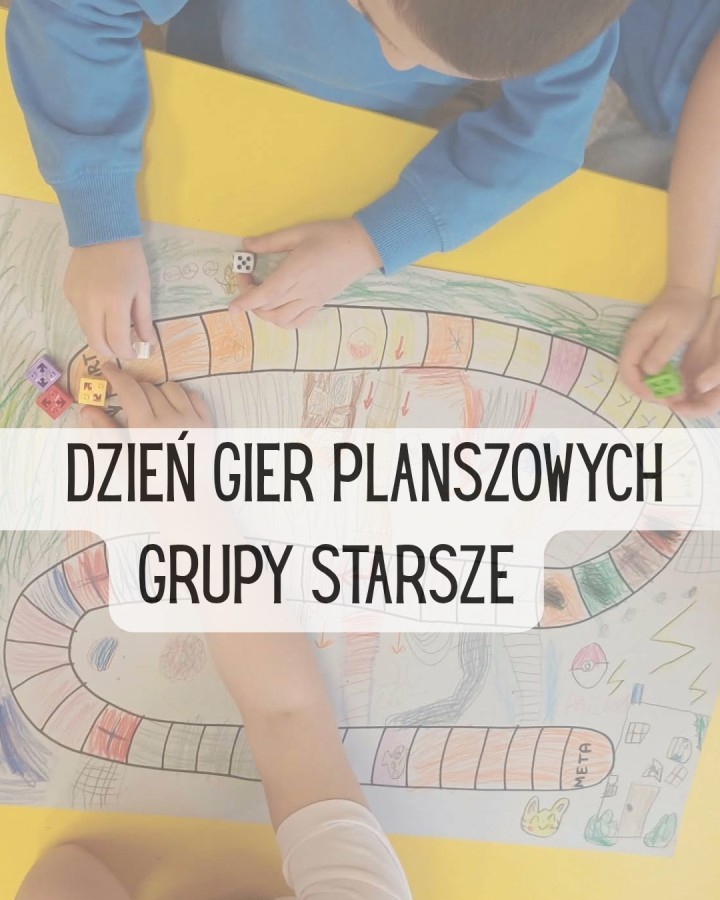 Dzień Gier Planszowych w przedszkolu